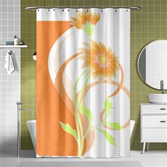 Flowers Art T- Shirtflowers T- Shirt (24) Shower Curtain 48  x 72  (Small) 