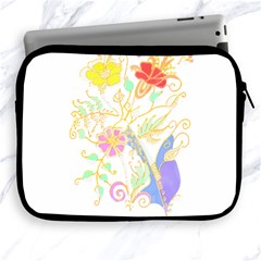 Flowers Art T- Shirtflowers T- Shirt Apple Ipad 2/3/4 Zipper Cases by EnriqueJohnson