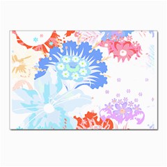 Flowers Illustration T- Shirt Sunshine Blossoms Postcards 5  X 7  (pkg Of 10) by EnriqueJohnson