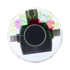 Flowers Illustration T- Shirtflowers T- Shirt (1) On-the-go Memory Card Reader