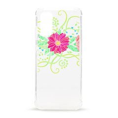 Flowers Illustration T- Shirtflowers T- Shirt (1) Samsung Galaxy S20 6 2 Inch Tpu Uv Case by EnriqueJohnson