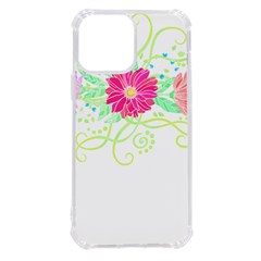 Flowers Illustration T- Shirtflowers T- Shirt (1) Iphone 13 Pro Max Tpu Uv Print Case by EnriqueJohnson