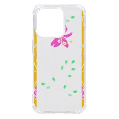 Flowers Illustration T- Shirtflowers T- Shirt (2) Iphone 14 Pro Tpu Uv Print Case by EnriqueJohnson