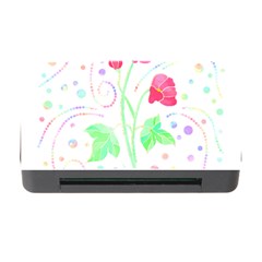 Flowers Illustration T- Shirtflowers T- Shirt (3) Memory Card Reader With Cf by EnriqueJohnson