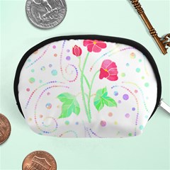 Flowers Illustration T- Shirtflowers T- Shirt (3) Accessory Pouch (medium) by EnriqueJohnson