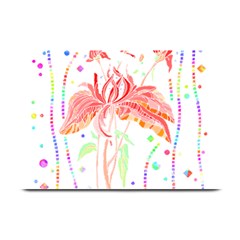 Flowers Illustration T- Shirtflowers T- Shirt (4) Plate Mats by EnriqueJohnson