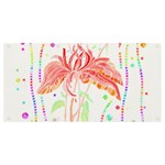 Flowers Illustration T- Shirtflowers T- Shirt (4) Banner and Sign 8  x 4  Front