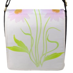 Flowers Illustration T- Shirtflowers T- Shirt (5) Flap Closure Messenger Bag (s) by EnriqueJohnson