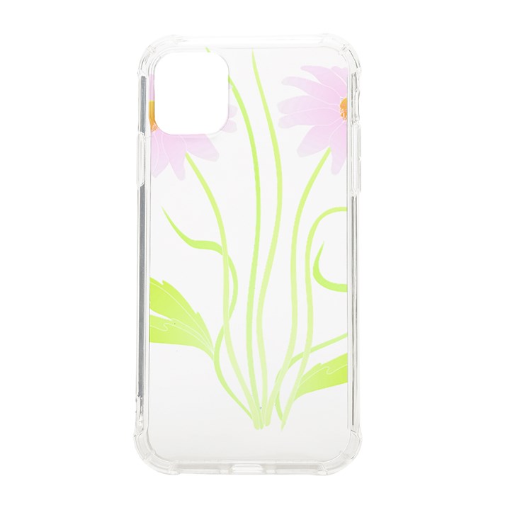 Flowers Illustration T- Shirtflowers T- Shirt (5) iPhone 11 TPU UV Print Case