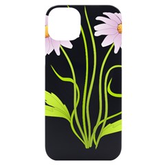 Flowers Illustration T- Shirtflowers T- Shirt (5) Iphone 14 Plus Black Uv Print Case by EnriqueJohnson