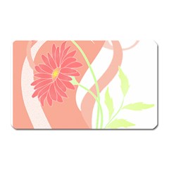 Flowers Illustration T- Shirtflowers T- Shirt (6) Magnet (rectangular) by EnriqueJohnson