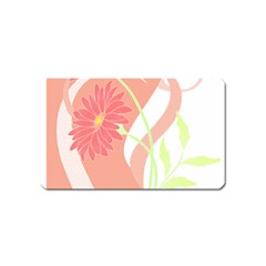 Flowers Illustration T- Shirtflowers T- Shirt (6) Magnet (name Card)