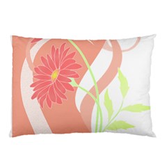 Flowers Illustration T- Shirtflowers T- Shirt (6) Pillow Case (two Sides) by EnriqueJohnson