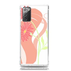 Flowers Illustration T- Shirtflowers T- Shirt (6) Samsung Galaxy Note 20 Tpu Uv Case by EnriqueJohnson