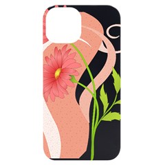 Flowers Illustration T- Shirtflowers T- Shirt (6) Iphone 14 Black Uv Print Case by EnriqueJohnson