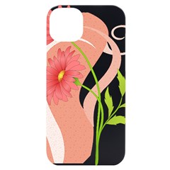 Flowers Illustration T- Shirtflowers T- Shirt (6) Iphone 14 Plus Black Uv Print Case by EnriqueJohnson