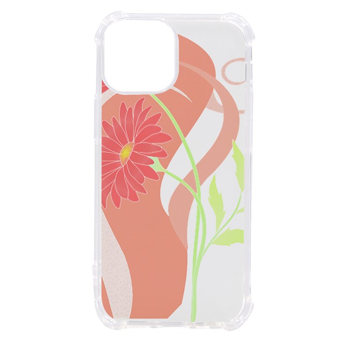 Flowers Illustration T- Shirtflowers T- Shirt (6) iPhone 13 mini TPU UV Print Case