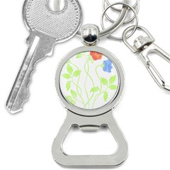 Flowers Illustration T- Shirtflowers T- Shirt (7) Bottle Opener Key Chain by EnriqueJohnson