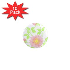 Flowers Illustration T- Shirtflowers T- Shirt (8) 1  Mini Magnet (10 pack) 