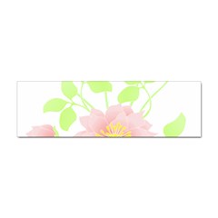 Flowers Illustration T- Shirtflowers T- Shirt (8) Sticker Bumper (100 pack)