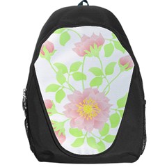 Flowers Illustration T- Shirtflowers T- Shirt (8) Backpack Bag