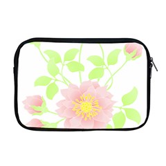 Flowers Illustration T- Shirtflowers T- Shirt (8) Apple Macbook Pro 17  Zipper Case by EnriqueJohnson