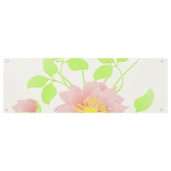 Flowers Illustration T- Shirtflowers T- Shirt (8) Banner and Sign 9  x 3 