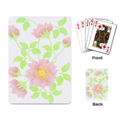 Flowers Illustration T- Shirtflowers T- Shirt (8) Playing Cards Single Design (rectangle) by EnriqueJohnson