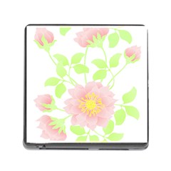 Flowers Illustration T- Shirtflowers T- Shirt (8) Memory Card Reader (square 5 Slot) by EnriqueJohnson