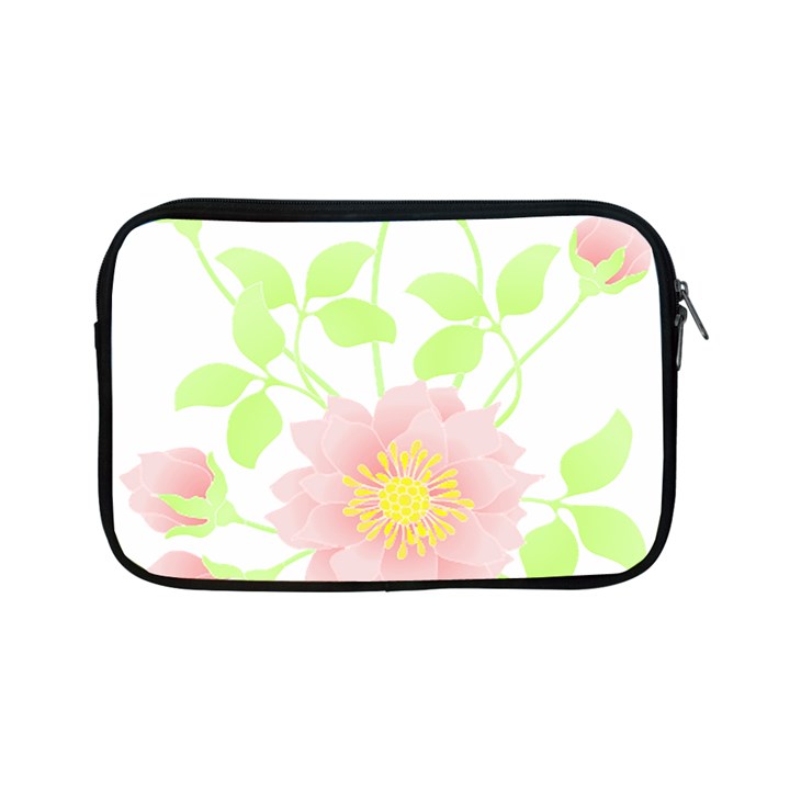 Flowers Illustration T- Shirtflowers T- Shirt (8) Apple iPad Mini Zipper Cases