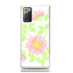 Flowers Illustration T- Shirtflowers T- Shirt (8) Samsung Galaxy Note 20 Tpu Uv Case by EnriqueJohnson