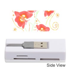 Flowers Illustration T- Shirtflowers T- Shirt Memory Card Reader (stick) by EnriqueJohnson