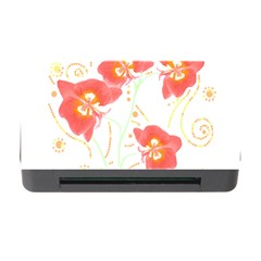 Flowers Illustration T- Shirtflowers T- Shirt Memory Card Reader With Cf by EnriqueJohnson