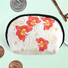 Flowers Illustration T- Shirtflowers T- Shirt Accessory Pouch (medium) by EnriqueJohnson