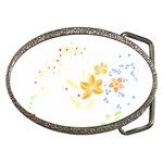 Flowers Lover T- Shirtflowers T- Shirt (1) Belt Buckles Front