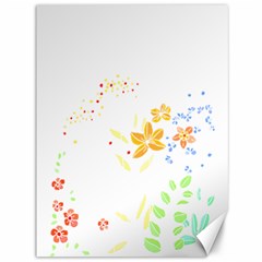 Flowers Lover T- Shirtflowers T- Shirt (1) Canvas 36  x 48 