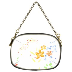 Flowers Lover T- Shirtflowers T- Shirt (1) Chain Purse (One Side)