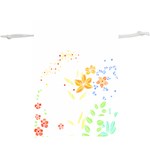 Flowers Lover T- Shirtflowers T- Shirt (1) Lightweight Drawstring Pouch (XL) Front