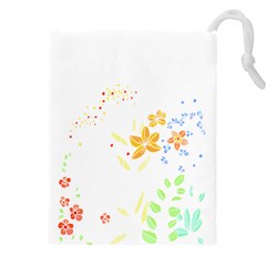 Flowers Lover T- Shirtflowers T- Shirt (1) Drawstring Pouch (5XL)