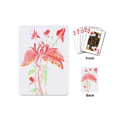 Flowers Lover T- Shirtflowers T- Shirt (3) Playing Cards Single Design (mini) by EnriqueJohnson