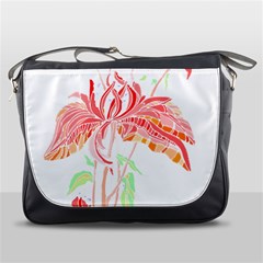 Flowers Lover T- Shirtflowers T- Shirt (3) Messenger Bag by EnriqueJohnson