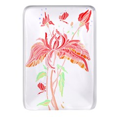 Flowers Lover T- Shirtflowers T- Shirt (3) Rectangular Glass Fridge Magnet (4 Pack) by EnriqueJohnson