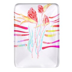 Flowers Lover T- Shirtflowers T- Shirt (4) Rectangular Glass Fridge Magnet (4 Pack) by EnriqueJohnson