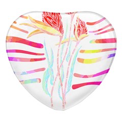 Flowers Lover T- Shirtflowers T- Shirt (4) Heart Glass Fridge Magnet (4 Pack) by EnriqueJohnson