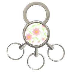 Flowers Lover T- Shirtflowers T- Shirt (5) 3-ring Key Chain by EnriqueJohnson