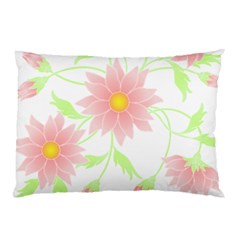 Flowers Lover T- Shirtflowers T- Shirt (5) Pillow Case (two Sides) by EnriqueJohnson