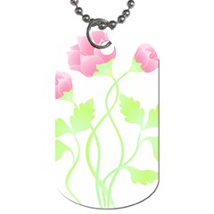 Flowers Lover T- Shirtflowers T- Shirt (6) Dog Tag (two Sides)