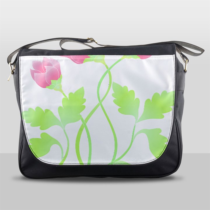 Flowers Lover T- Shirtflowers T- Shirt (6) Messenger Bag