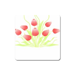 Flowers Lover T- Shirtflowers T- Shirt (7) Square Magnet by EnriqueJohnson