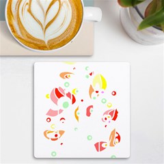 Flowers Lover T- Shirtflowers T- Shirt (9) Uv Print Square Tile Coaster  by EnriqueJohnson